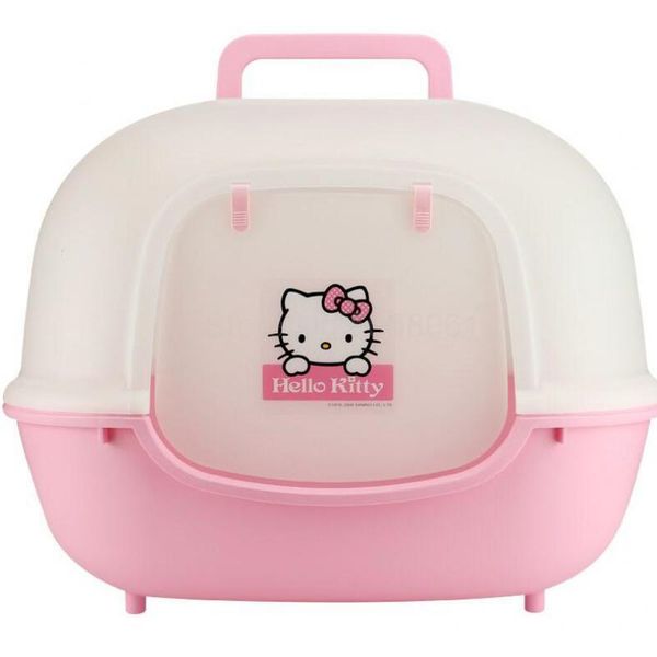 wide door fat cat sand basin wnt - 510 - m totally enclosed cat toilet large cat kitten into the bowl
wide door fat cat sand basin wnt - 510 - m totally enclosed cat toilet large cat kitten into the bowl