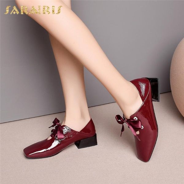 sarairis fashion new genuine cow leather lace up chunky heels purple shoes woman pumps office lady pumps women shoes, Black
sarairis fashion new genuine cow leather lace up chunky heels purple shoes woman pumps office lady pumps women shoes, Black