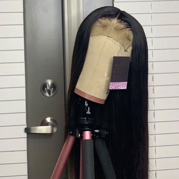 2020 new 4x4 5x5 6x6 lace closure wig 30 32inch peruvian straight hair lace frontal wigs human hair wig remy hair pre plucked, Black
2020 new 4x4 5x5 6x6 lace closure wig 30 32inch peruvian straight hair lace frontal wigs human hair wig remy hair pre plucked, Black