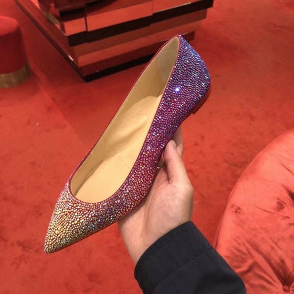 весна остроконечные strass сандалии ballet flat sexy toe gradient остроконечные лакированной кожи женщины с красной подошвой балетки обувь о, Black
весна остроконечные strass сандалии ballet flat sexy toe gradient остроконечные лакированной кожи женщины с красной подошвой балетки обувь о, Black