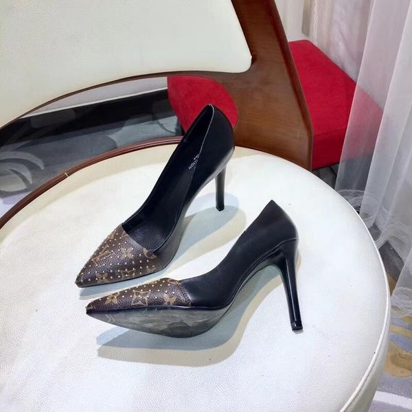 women dress shoes 2020 fashion luxury women's shoes lady wedding shoes high heels 10cm with box big size 35-42, Black
women dress shoes 2020 fashion luxury women's shoes lady wedding shoes high heels 10cm with box big size 35-42, Black