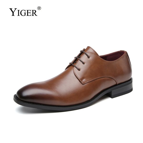 yiger new men's formal shoes oxford men's business shoes large size lace-up casual gentleman brown dress 0420, Black
yiger new men's formal shoes oxford men's business shoes large size lace-up casual gentleman brown dress 0420, Black
