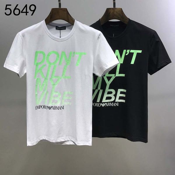 2020europe and america men's t-shirt casual o-neck printing men's t-shirt fashion brand shortsleeve tshirt size -xxl oo0, White;black
2020europe and america men's t-shirt casual o-neck printing men's t-shirt fashion brand shortsleeve tshirt size -xxl oo0, White;black