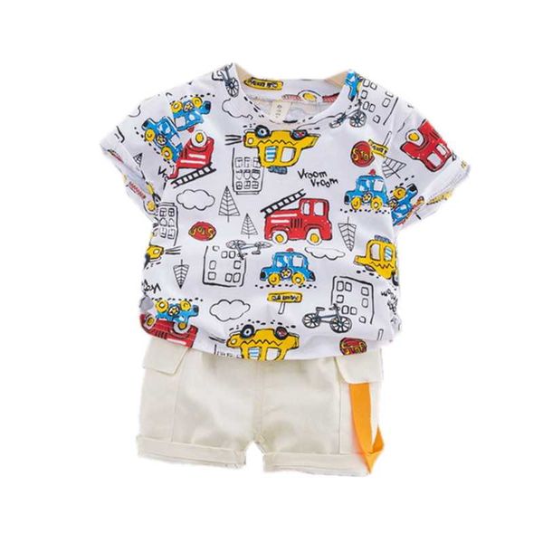 new summer baby girl clothes suits children boys cotton cartoon t shirt shorts 2pcs/sets toddler active costume kids tracksuits, White
new summer baby girl clothes suits children boys cotton cartoon t shirt shorts 2pcs/sets toddler active costume kids tracksuits, White