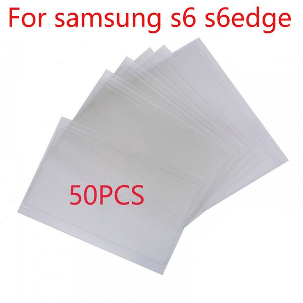50pcs for samsung galaxy s6 s6 edge new 250um oca optical adhesive transparent double adhesive side glass film glue
50pcs for samsung galaxy s6 s6 edge new 250um oca optical adhesive transparent double adhesive side glass film glue