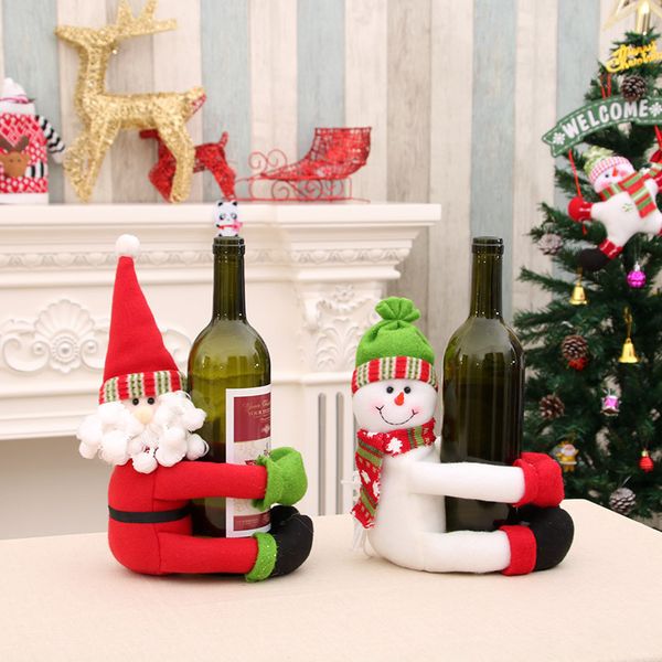 christmas red wine bottle cover bags home party decoration santa claus snowman new year gift bag holder table decor xmas dinner
christmas red wine bottle cover bags home party decoration santa claus snowman new year gift bag holder table decor xmas dinner