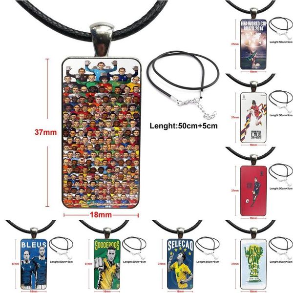 fashion glass cabochon pendant rectangle necklace choker necklace jewelry for women men party brazil world cup football, Silver
fashion glass cabochon pendant rectangle necklace choker necklace jewelry for women men party brazil world cup football, Silver