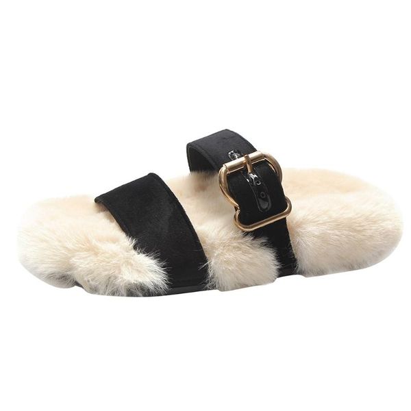 chinelo slippers women shoes woman buckle strap outdoor slippers warm winter shoes causal plush indoor chaussures femme, Black
chinelo slippers women shoes woman buckle strap outdoor slippers warm winter shoes causal plush indoor chaussures femme, Black