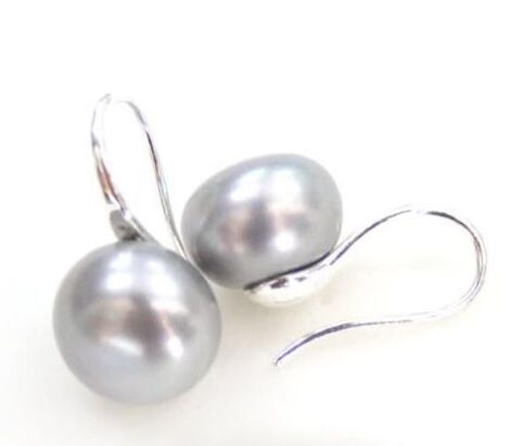 venta caliente nuevo estilo >>>> 11-12mm natural genuino de plata gris perlas de agua dulce pendientes de plata esterlina, Silver
venta caliente nuevo estilo >>>> 11-12mm natural genuino de plata gris perlas de agua dulce pendientes de plata esterlina, Silver