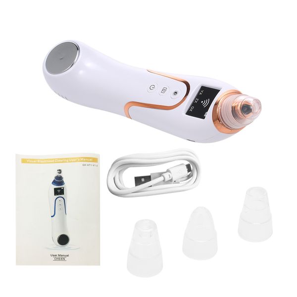intelligent visual blackhead remover blackhead instrument vacuum 3 suction level usb rechargeable electric pimple extractor
intelligent visual blackhead remover blackhead instrument vacuum 3 suction level usb rechargeable electric pimple extractor