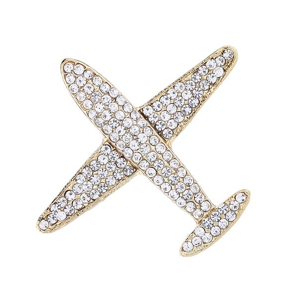 elegant airplane lapel pin crystal rhinestone brooch pin for his hers shirt suit decoration, Gray
elegant airplane lapel pin crystal rhinestone brooch pin for his hers shirt suit decoration, Gray