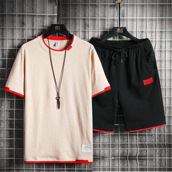 designer mens round neck suit t shirts shorts two pieces sets fashion trend summer new casual sports track tracksuit fitness sportswears men, Gray
designer mens round neck suit t shirts shorts two pieces sets fashion trend summer new casual sports track tracksuit fitness sportswears men, Gray