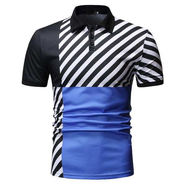 summer short-sleeved shirt men's lapel fashion casual slim breathable color matching business men's shirt sweatshirt, White;black
summer short-sleeved shirt men's lapel fashion casual slim breathable color matching business men's shirt sweatshirt, White;black
