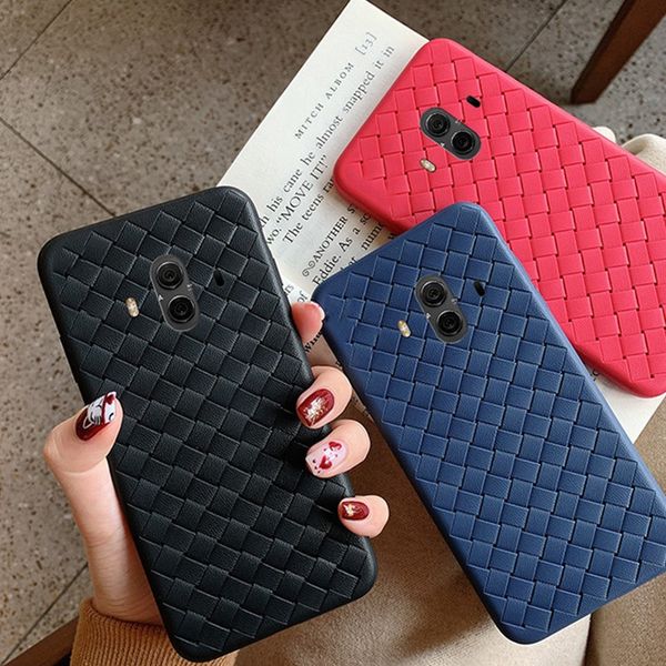 стильный вязаный плетеный мягкий чехол на заднюю панель из тпу для huawei mate 10 20 mate 10 20 pro mate 10 20 lite задние чехлы дышащий кле
стильный вязаный плетеный мягкий чехол на заднюю панель из тпу для huawei mate 10 20 mate 10 20 pro mate 10 20 lite задние чехлы дышащий кле