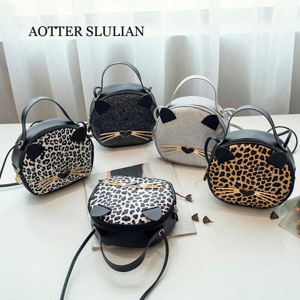 cute cat shoulder bags for women leopard print crossbody bag mini handbag pu leather phone coin purse round female lady bag 2020
cute cat shoulder bags for women leopard print crossbody bag mini handbag pu leather phone coin purse round female lady bag 2020