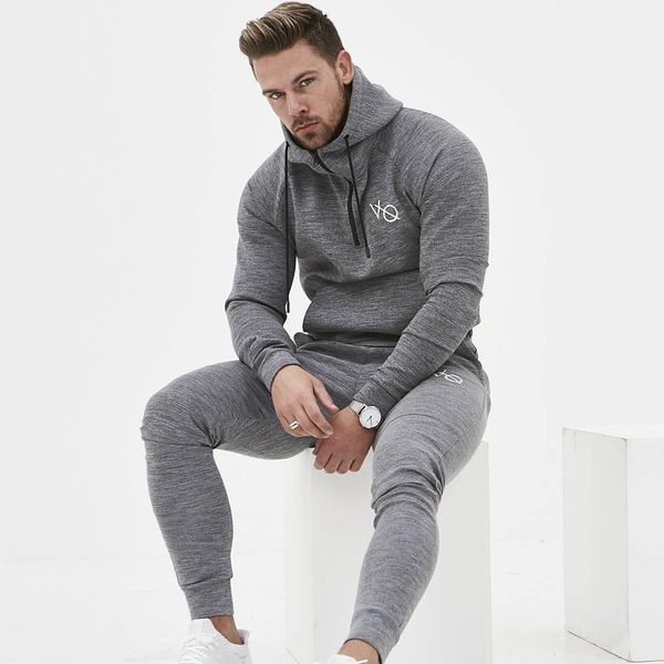 spring set men fashion sportswear tracksuits sets men bodybuilding hoodies+pants casual outwear suits size -xxl classic gray
spring set men fashion sportswear tracksuits sets men bodybuilding hoodies+pants casual outwear suits size -xxl classic gray