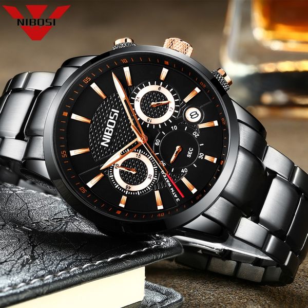 nibosi luxury brand watches men sports watches waterproof quartz men fashion business wrist watch clock male relogio masculino, Slivery;brown
nibosi luxury brand watches men sports watches waterproof quartz men fashion business wrist watch clock male relogio masculino, Slivery;brown