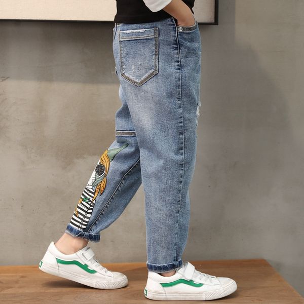 autumn 2020 jeans crawler jeans autumn thin medium and large children's loose men's pants children's pants, Blue
autumn 2020 jeans crawler jeans autumn thin medium and large children's loose men's pants children's pants, Blue