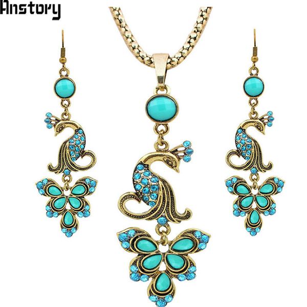 vintage jewerly set tibet alloy antique sliver plated fantastic crystal peacock pendant dangle earrings necklace ts262, Silver
vintage jewerly set tibet alloy antique sliver plated fantastic crystal peacock pendant dangle earrings necklace ts262, Silver