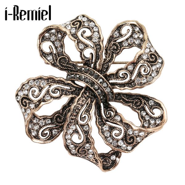 new hollow crystal flower brooch pin vintage alloy rhinestone brooches gifts for women bohemian lapel pins corsage jewelry, Gray
new hollow crystal flower brooch pin vintage alloy rhinestone brooches gifts for women bohemian lapel pins corsage jewelry, Gray
