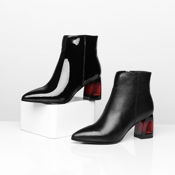 gpokhds 2019 women ankle boots soft cow leather winter short plush rome style black color pointed toe high heels boots size 43
gpokhds 2019 women ankle boots soft cow leather winter short plush rome style black color pointed toe high heels boots size 43