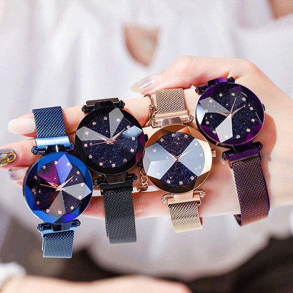 magnetic women watches starry sky watch women diamond female quartz ladies wristwatches clock zegarek damski, Slivery;brown
magnetic women watches starry sky watch women diamond female quartz ladies wristwatches clock zegarek damski, Slivery;brown
