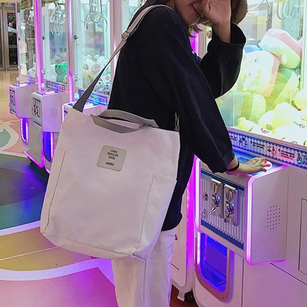 women reusable causal daily adjustable strap multi pockets handbags large capacity shoulder bag canvas korean style lightweight
women reusable causal daily adjustable strap multi pockets handbags large capacity shoulder bag canvas korean style lightweight