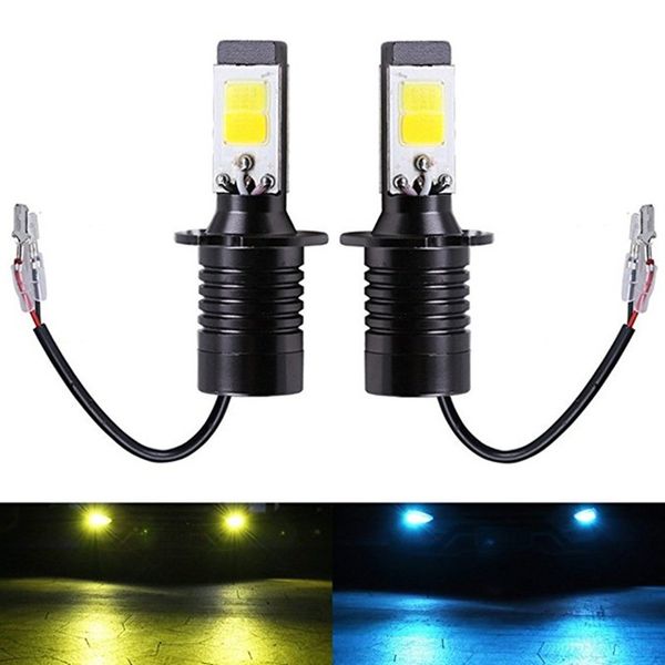 2019 new dual color super brighter h3 car auto fog driving head led light lamps bulb white yellow /white blue / white ice blue
2019 new dual color super brighter h3 car auto fog driving head led light lamps bulb white yellow /white blue / white ice blue