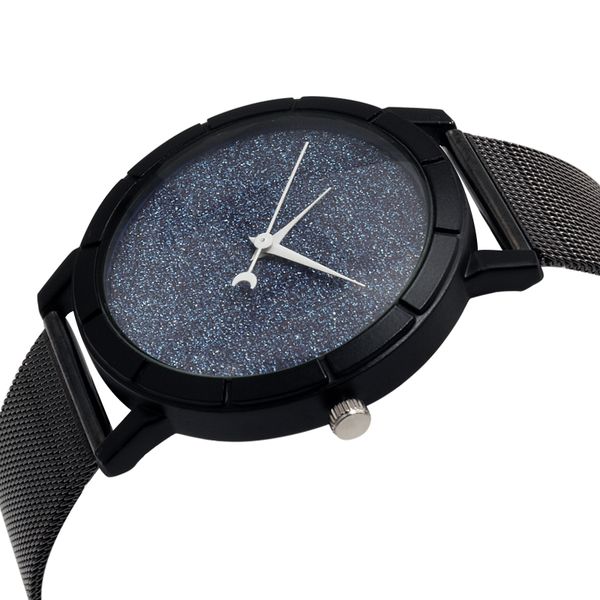 lovers 2018 new casual fashion quartz watch starry sky clock multicolor stainless steel mesh ribbon wristwatch simple design, Slivery;brown
lovers 2018 new casual fashion quartz watch starry sky clock multicolor stainless steel mesh ribbon wristwatch simple design, Slivery;brown