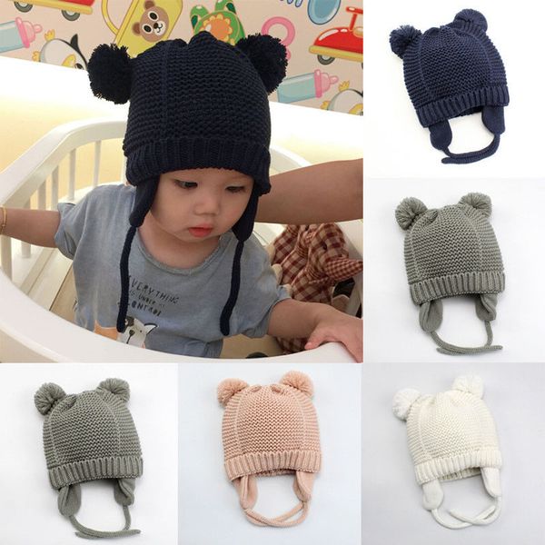 fashion new newborn kids baby boys girls pom hat winter warm crochet knit bobble beanie cap casual cute horned lovely hats, Yellow
fashion new newborn kids baby boys girls pom hat winter warm crochet knit bobble beanie cap casual cute horned lovely hats, Yellow