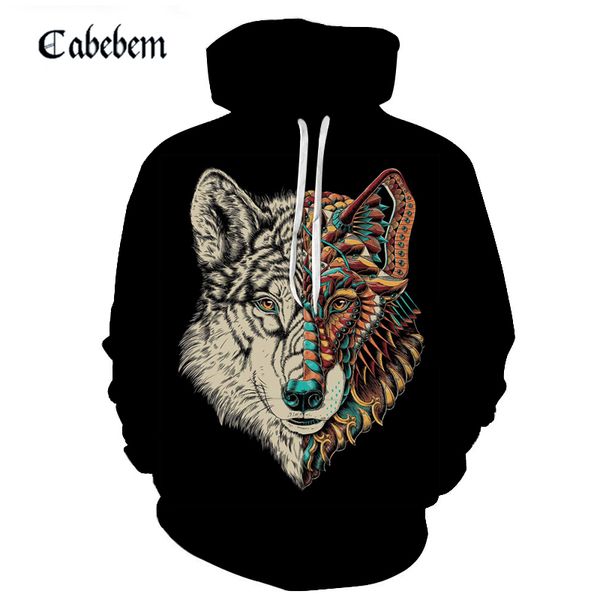 2019 new men 3d hoodies digital print 3d animal wolf hoodie black casual long sleeve pocket sweatshirt autumn loose pullover
2019 new men 3d hoodies digital print 3d animal wolf hoodie black casual long sleeve pocket sweatshirt autumn loose pullover