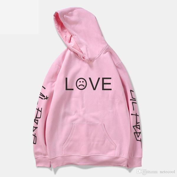 brand designer lil love sweatshirt men women casual pullover hip hop rapper hoodies sad face boys hoody sale, Black
brand designer lil love sweatshirt men women casual pullover hip hop rapper hoodies sad face boys hoody sale, Black
