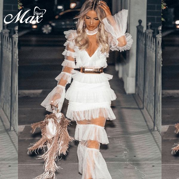 max spri 2019 new fashion women dress floor length stand neck lace falbala gown party dress, Black;pink
max spri 2019 new fashion women dress floor length stand neck lace falbala gown party dress, Black;pink