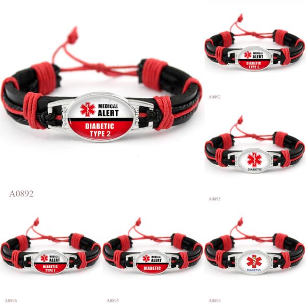 cuff (10pcs/lot) diabetic alert adjustable leather gifts for type 1&2 friendship bracelets women girls ladies, White
cuff (10pcs/lot) diabetic alert adjustable leather gifts for type 1&2 friendship bracelets women girls ladies, White