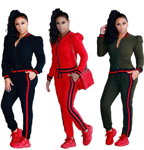women's tracksuits fashion casual women's suits new fashion ribbon multicolor lantern sleeves sports and leisure suit, Gray
women's tracksuits fashion casual women's suits new fashion ribbon multicolor lantern sleeves sports and leisure suit, Gray