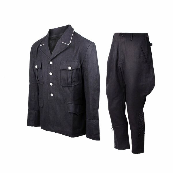 tomwang2012. ww2 german elite m32 officer black wool tunic breeches set military uniform collection war reenactments, Red
tomwang2012. ww2 german elite m32 officer black wool tunic breeches set military uniform collection war reenactments, Red