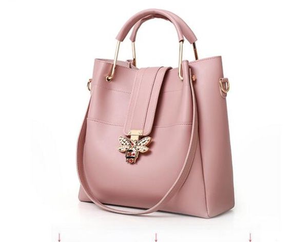 designer- 2019 women handbag little bee zipper designer luxury handbags purses casual shoulder bucket bag two-piece suit cross body bag 220
designer- 2019 women handbag little bee zipper designer luxury handbags purses casual shoulder bucket bag two-piece suit cross body bag 220