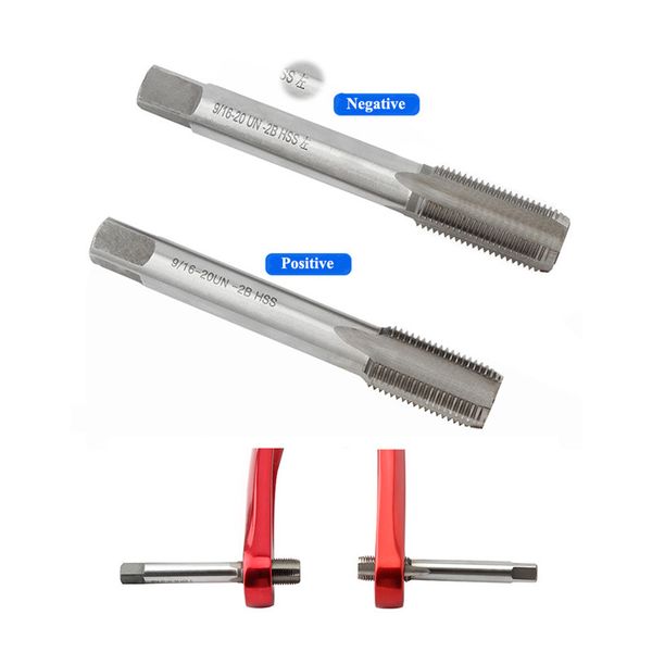bicycle pedal taps right left hand thread tap set for pedal bushing bike bicycle crank repair tool qw
bicycle pedal taps right left hand thread tap set for pedal bushing bike bicycle crank repair tool qw