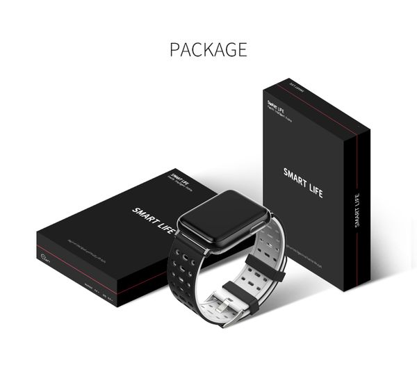 V5 Smart Watch Цветной Экран ЧСС Артериальное Давление SPO2 PPG ЭКГ Водонепроницаемый Bluetoot
V5 Smart Watch Цветной Экран ЧСС Артериальное Давление SPO2 PPG ЭКГ Водонепроницаемый Bluetoot