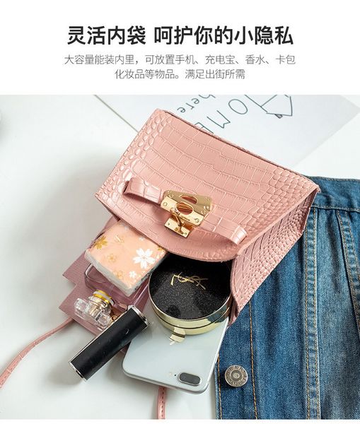 women bag 2020 new pu flap alligator hasp soft fashion lock shoulder bags handbag mini bag purse euro-america style
women bag 2020 new pu flap alligator hasp soft fashion lock shoulder bags handbag mini bag purse euro-america style