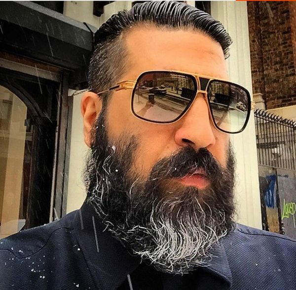 hbk new style 2018 sunglasses men brand designer sun glasses driving masculino grandmaster square sunglass, White;black
hbk new style 2018 sunglasses men brand designer sun glasses driving masculino grandmaster square sunglass, White;black