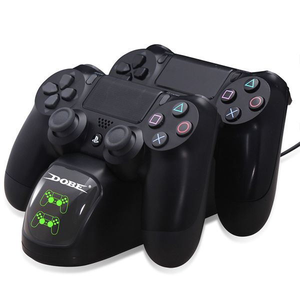 Controller Dual USB Charging Charger Docking Station Desktop Charger for PS4 / PS4 Slim / Pro Controller 
Controller Dual USB Charging Charger Docking Station Desktop Charger for PS4 / PS4 Slim / Pro Controller