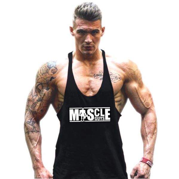 brand clothing gym men stringer tank bodybuilding singlets cotton fitness sleeveless t shirt muscle vest tee basketball jersey, White;black
brand clothing gym men stringer tank bodybuilding singlets cotton fitness sleeveless t shirt muscle vest tee basketball jersey, White;black