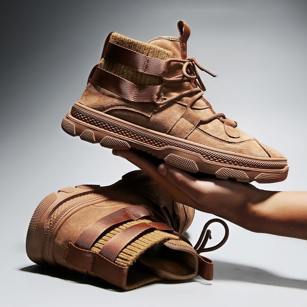 high lace up shoes men fashion casual shoes male moccasins ankle boots men's leather flats male boots footwear hc-618, Black
high lace up shoes men fashion casual shoes male moccasins ankle boots men's leather flats male boots footwear hc-618, Black