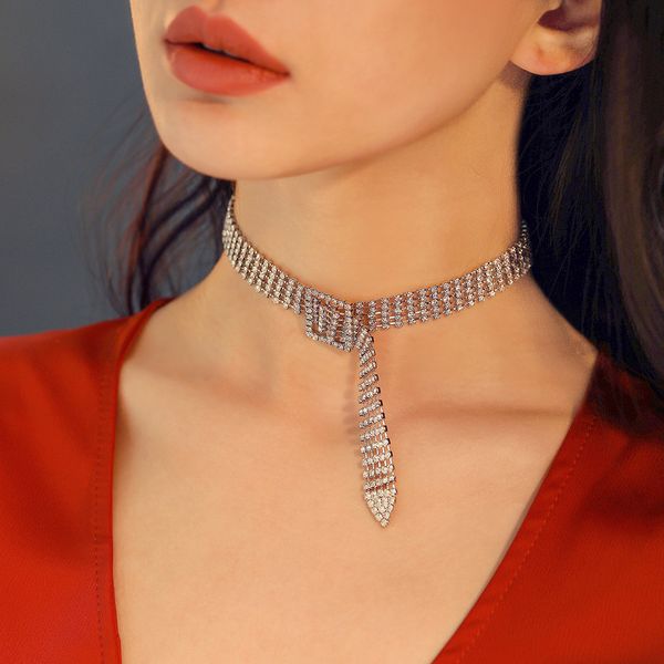 maxi fashion new necklace choker alloy full of diamond exaggerated temperament bling luxury diamond necklace choker, Golden;silver
maxi fashion new necklace choker alloy full of diamond exaggerated temperament bling luxury diamond necklace choker, Golden;silver
