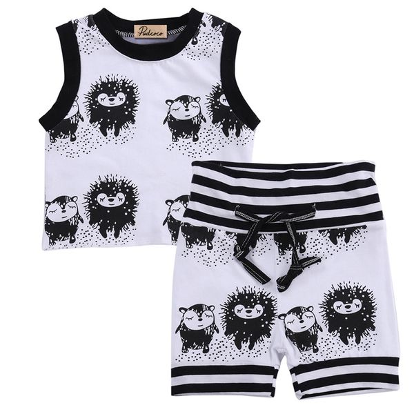baby boy girl clothes new 0-24 summer kids hedgehog and animal fairy tale kingdom shirt + short clothing sets toddler, White
baby boy girl clothes new 0-24 summer kids hedgehog and animal fairy tale kingdom shirt + short clothing sets toddler, White