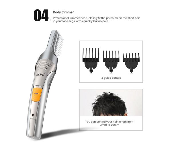 kemei 570a professional full body hair trimmer nose ear body adjustable haircut grooming kit cutter
kemei 570a professional full body hair trimmer nose ear body adjustable haircut grooming kit cutter