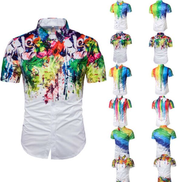 stylish men summer beach shirt graffiti printing lapel collar short sleeve shirt gentlemen casual daily clothing -xxxl, White;black
stylish men summer beach shirt graffiti printing lapel collar short sleeve shirt gentlemen casual daily clothing -xxxl, White;black