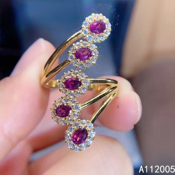 cluster rings kjjeaxcmy fine jewelry 925 sterling silver inlaid natural garnet female adjustable ring elegant support test selling, Golden;silver
cluster rings kjjeaxcmy fine jewelry 925 sterling silver inlaid natural garnet female adjustable ring elegant support test selling, Golden;silver