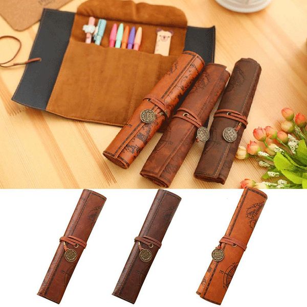 new students retro style rope organize pencil prints pen brown, light coffee, coffee bag
new students retro style rope organize pencil prints pen brown, light coffee, coffee bag
